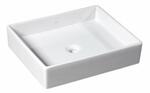 Umyvadlo na desku 50 cm bílé – Isvea Purity 10PL66050