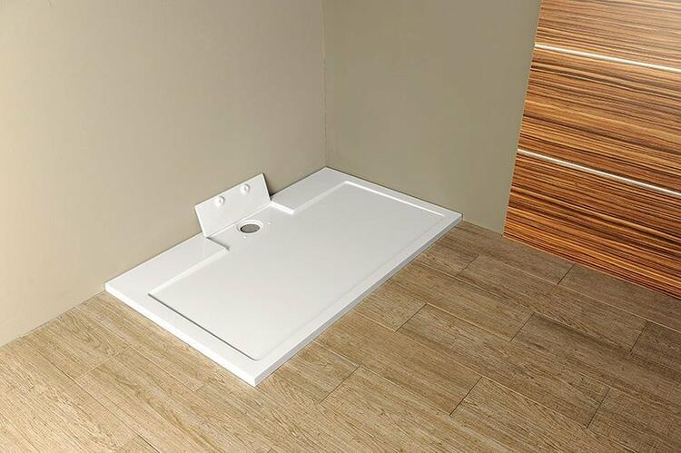 Obdélníková sprchová vanička z litého mramoru 130×80 cm – Gelco Irena HI13080