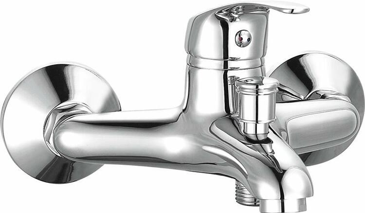 AQUALINE 35 nástěnná vanová baterie, chrom