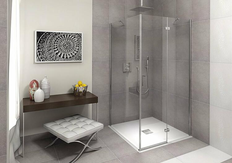 Čtvercová sprchová vanička z litého mramoru 100 cm bílá – Polysan Flexia 71552