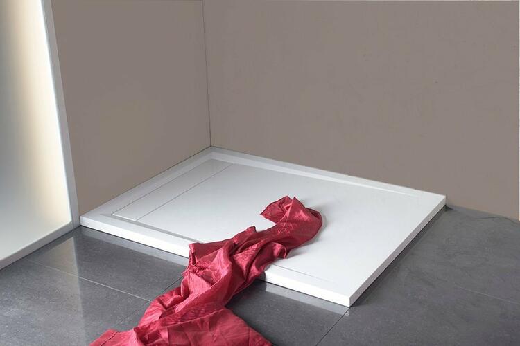 Obdélníková sprchová vanička z litého mramoru 120×80 cm – Polysan Varesa 71604