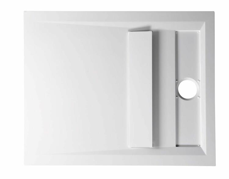 Obdélníková sprchová vanička z litého mramoru 100×80 cm – Polysan Varesa 71605