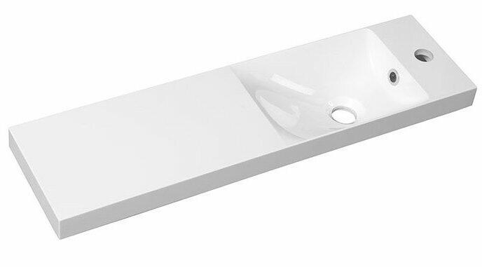 Umyvadlo 80 cm L/P bílé – Sapho Agos AS080