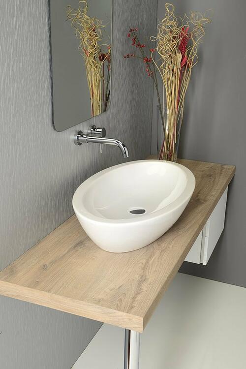 Umyvadlo 75 cm bílé – Isvea Sistema 10AR65075