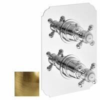 SASSARI podomítková sprchová termostatická baterie, 1 výstup, bronz | Více - 