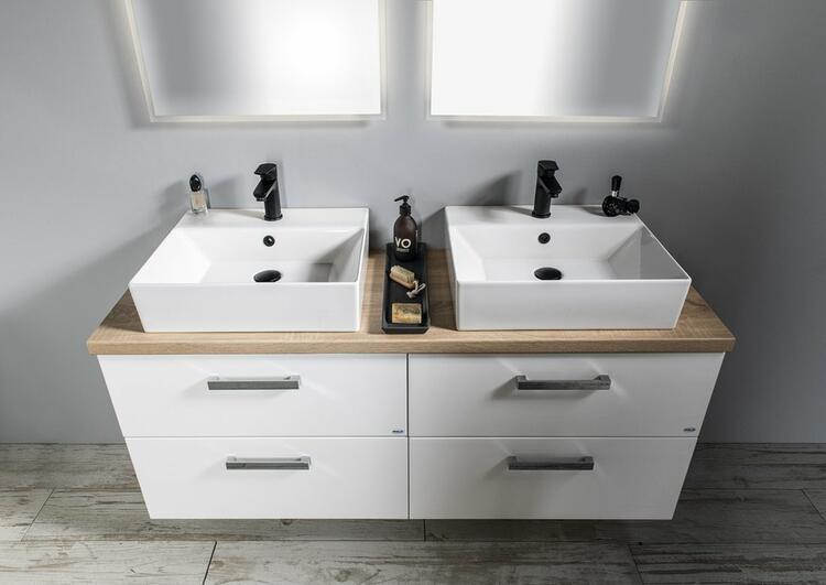 Umyvadlo 50 cm bílé – Isvea Sistema 10SF50051