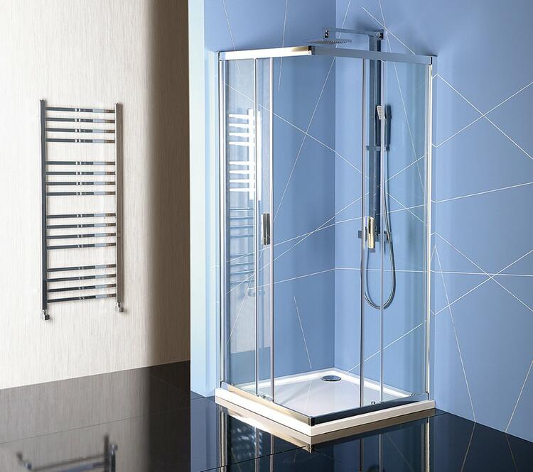 EASY čtvercová sprchová zástěna 900x900mm, čiré sklo