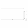 PLAIN NIKA panel 175x59cm