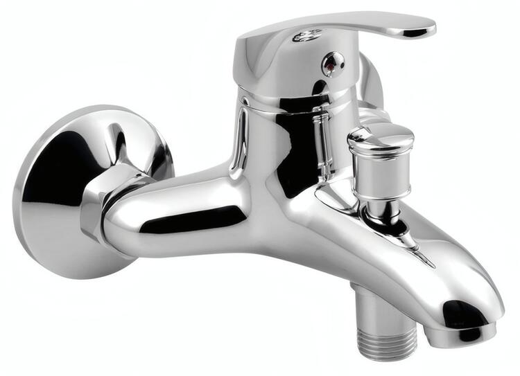 AQUALINE 35 nástěnná vanová baterie, rozteč 100mm, chrom