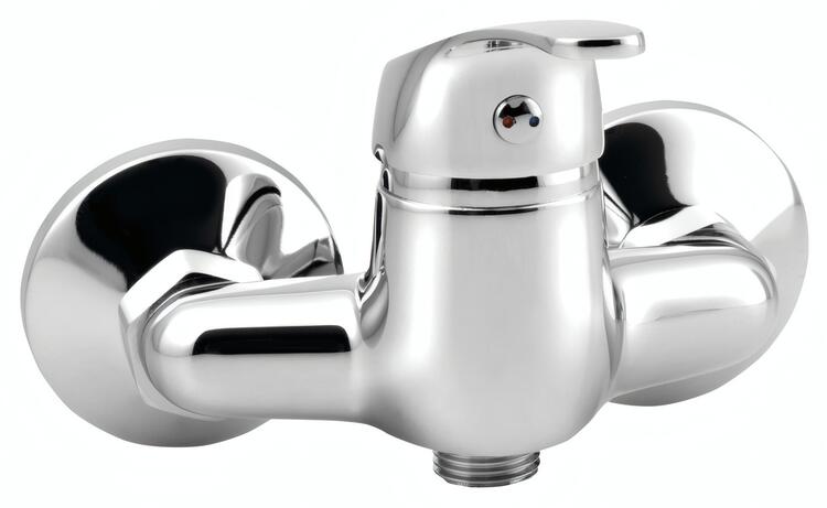 AQUALINE 35 nástěnná sprchová baterie, rozteč 100mm, chrom