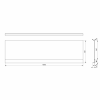Čelní panel k vaně 180 cm bílá – Polysan Couvert Nika 72847