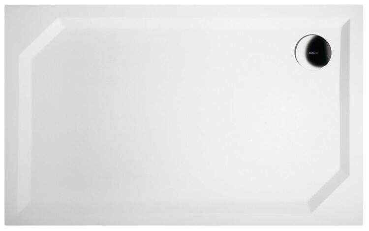 Obdélníková sprchová vanička z litého mramoru 120×75 cm – Gelco Sara HS12075