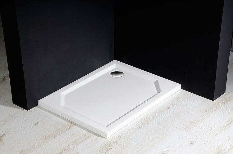 Obdélníková sprchová vanička z litého mramoru 120×75 cm – Gelco Sara HS12075
