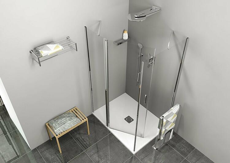 ZOOM obdélníkový sprchový kout 1000x900mm L/P varianta