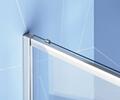 EASY obdélníkový sprchový kout 1500x1000mm, čiré sklo L/P varianta