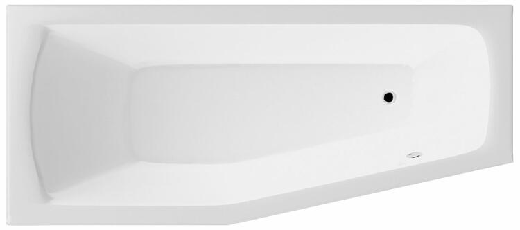 OPAVA vana 160x70x44cm, levá, bílá