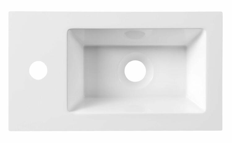 Umývátko 40 cm bílá – Aqualine LM420