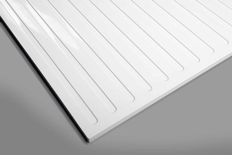 Obdélníková sprchová vanička z litého mramoru 100×90 cm P – Polysan Mirai 73172