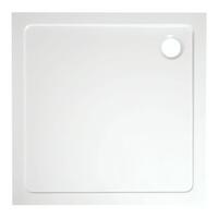 Čtvercová sprchová vanička z litého mramoru 80 cm – Aqualine Tecmi PQ008 | Více - 