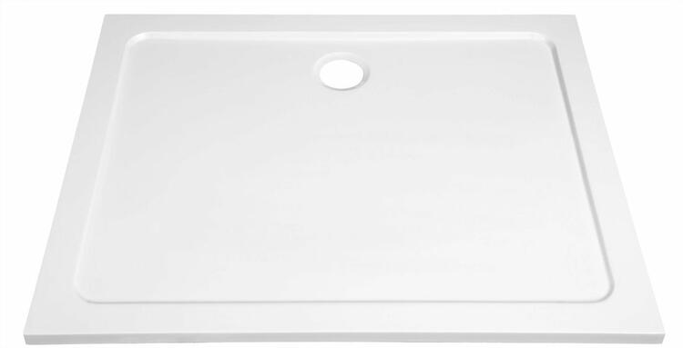 Obdélníková sprchová vanička z litého mramoru 120×90 cm – Aqualine Tecmi PQ12090