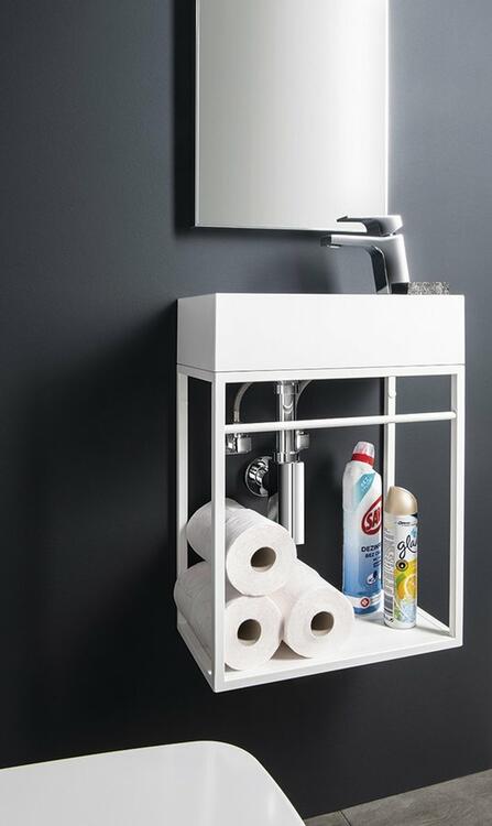 Umývátko 40 cm P bílé – Sapho Amarok AR500