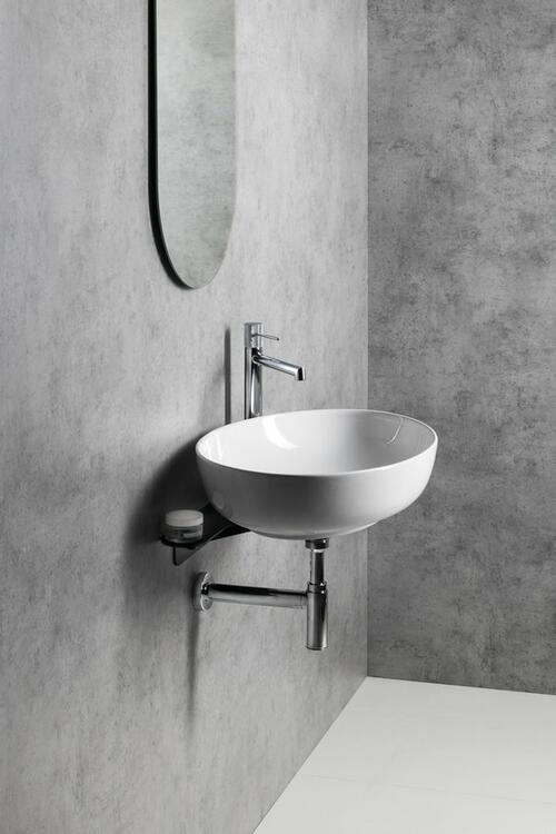 OFELIE keramické umyvadlo na desku, 52x40cm, bílá