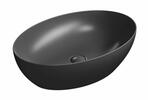 Keramické umyvadlo 60 cm černá mat – GSI Pura 884226