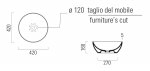 Keramické umyvadlo 42 cm bílá – GSI Pura 885111