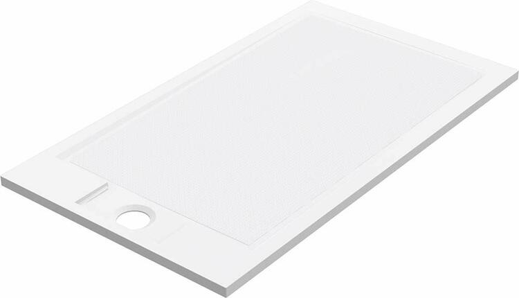 Obdélníková sprchová vanička z litého mramoru 140×80 cm – Gelco Ema PE14080