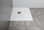 Obdélníková sprchová vanička z litého mramoru 200×90 cm bílá – Gelco Mitia PMB20090