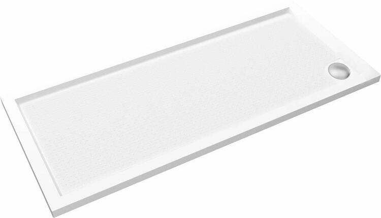 Obdélníková sprchová vanička z litého mramoru 160×70 cm – Gelco Nora PN16070