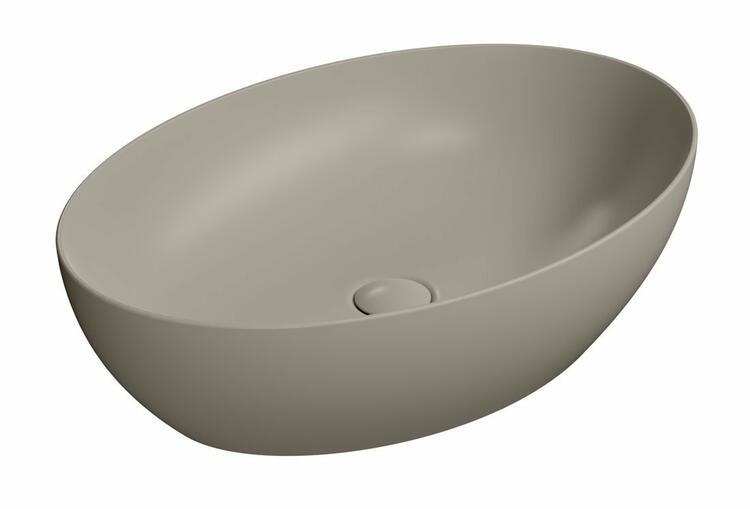 Keramické umyvadlo 60 cm tortora mat – GSI Pura 884205