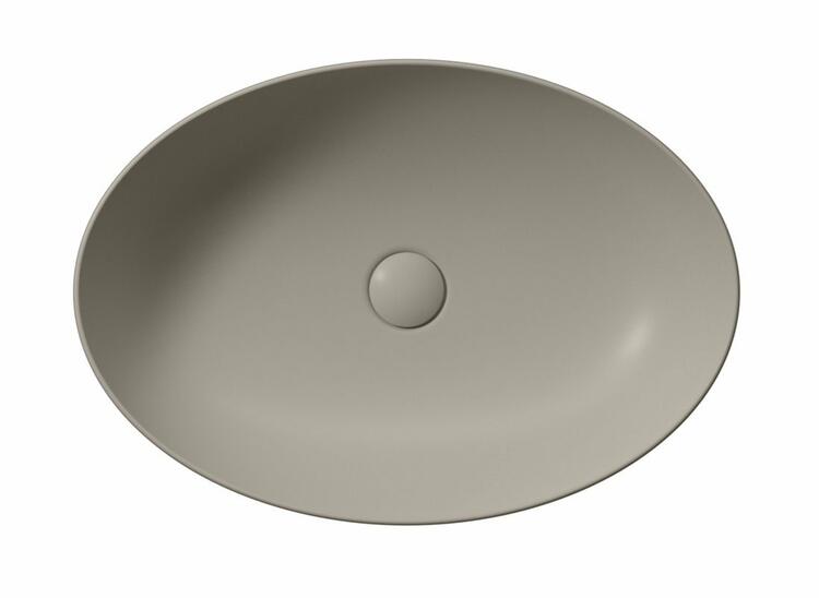 Keramické umyvadlo 60 cm tortora mat – GSI Pura 884205