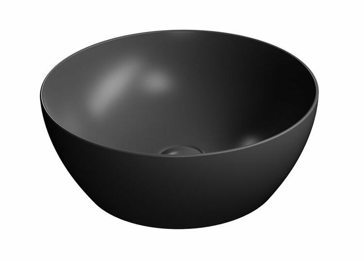 Keramické umyvadlo 42 cm černá mat – GSI Pura 885126