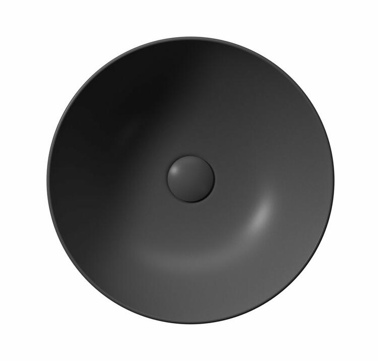 Keramické umyvadlo 42 cm černá mat – GSI Pura 885126