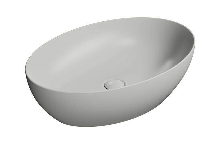 Keramické umyvadlo 60 cm cenere mat – GSI Pura 884217