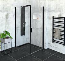 ZOOM LINE BLACK obdélníkový sprchový kout 800x900mm L/P varianta | Více - 