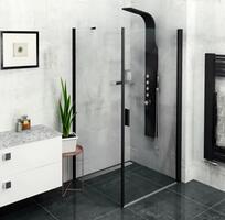 ZOOM BLACK obdélníkový sprchový kout 900x800mm L/P varianta | Více - 