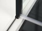 ZOOM BLACK obdélníkový sprchový kout 1000x800mm L/P varianta