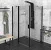 ZOOM BLACK obdélníkový sprchový kout 1200x1000mm L/P varianta