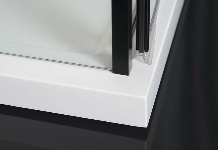 ZOOM BLACK obdélníkový sprchový kout 1200x1000mm L/P varianta