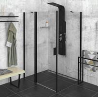 ZOOM BLACK obdélníkový sprchový kout 1300x900mm L/P varianta | Více - 