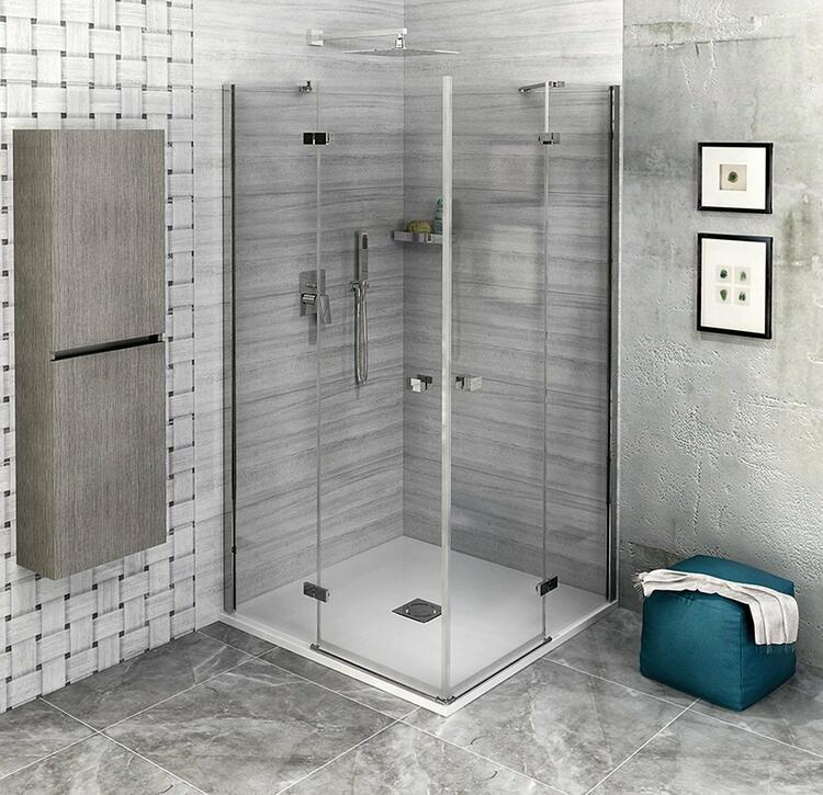 FORTIS čtvercový sprchový kout 1500x1500 mm, rohový vstup