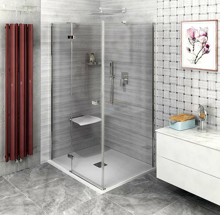 FORTIS čtvercový sprchový kout 900x900 mm, L varianta