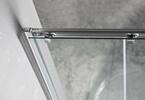 SIGMA SIMPLY čtvercový sprchový kout 800x800 mm, rohový vstup, čiré sklo
