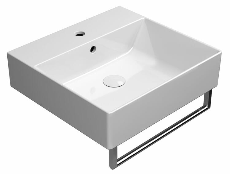 keramické umyvadlo 50x47 bílá - GSI Kube X 9430111