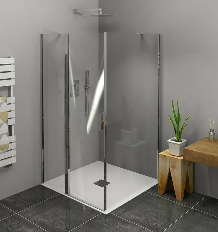 ZOOM čtvercový sprchový kout 900x900mm, L/P varianta