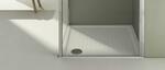 Keramická sprchová vanička, čtverec 90x90x4,5cm, bílá ExtraGlaze