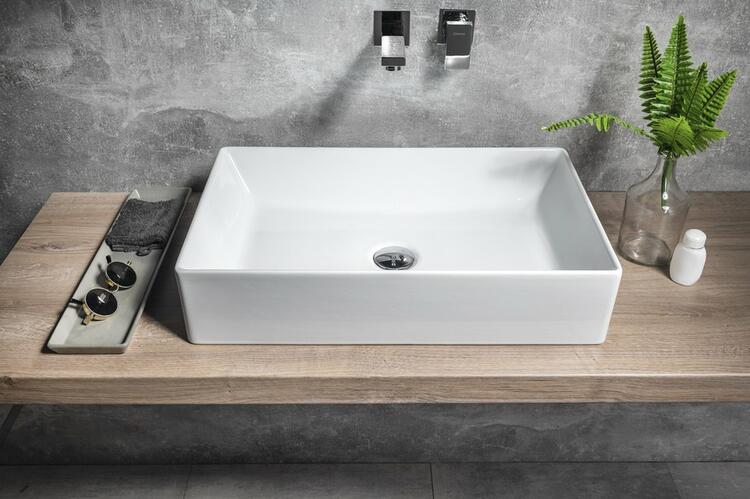 Keramické umyvadlo 60x37 cm bílá - GSI Kube X 945311
