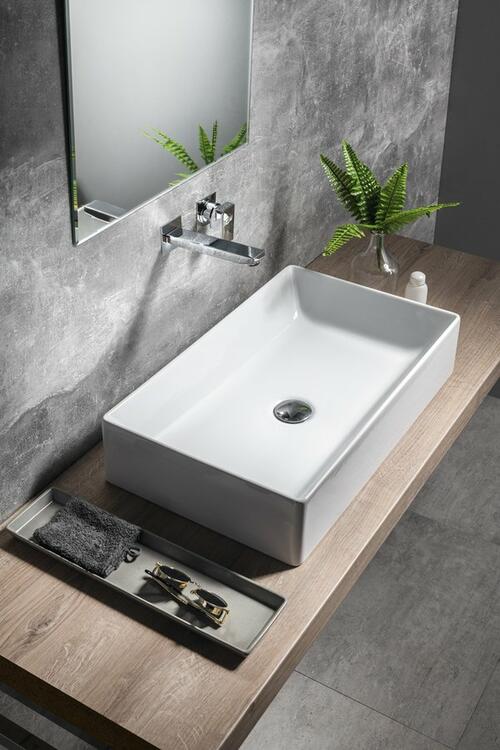 Keramické umyvadlo 60x37 cm bílá - GSI Kube X 945311